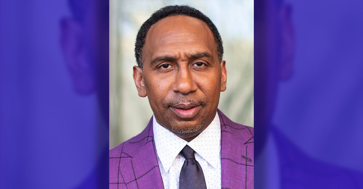 Stephen A. Smith at a Q&A at The Moody College of Communication at The University of Texas at Austin (Wikimedia Commons / Photo by Moody College of Communication)