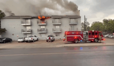 Dallas apartment building badly damaged by 2-alarm fire