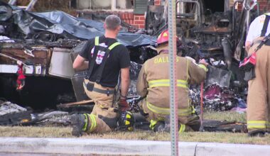 Elderly woman, dog die in White Rock area RV fire