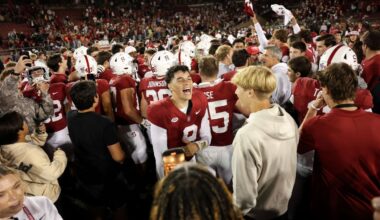 Stanford fined $50K by ACC for fans on field after win vs. FSU