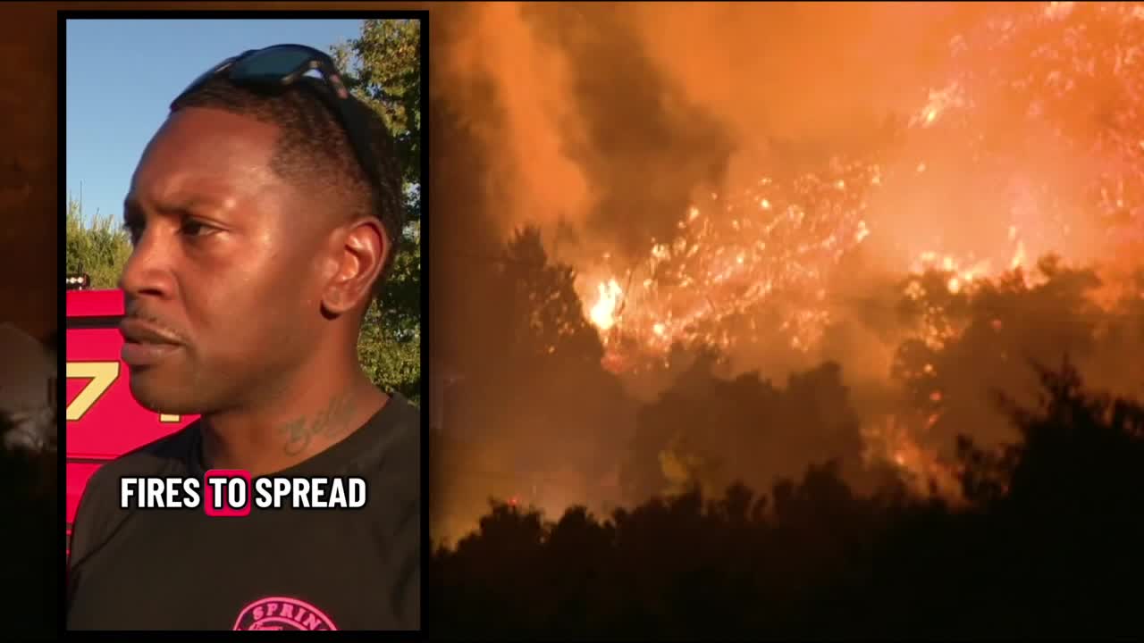 Dry conditions ignite brush fire surge, Spring Fire Department shares tips