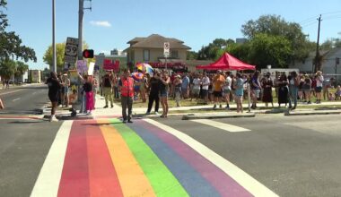 Rainbow crosswalk removal set for Monday in Montrose