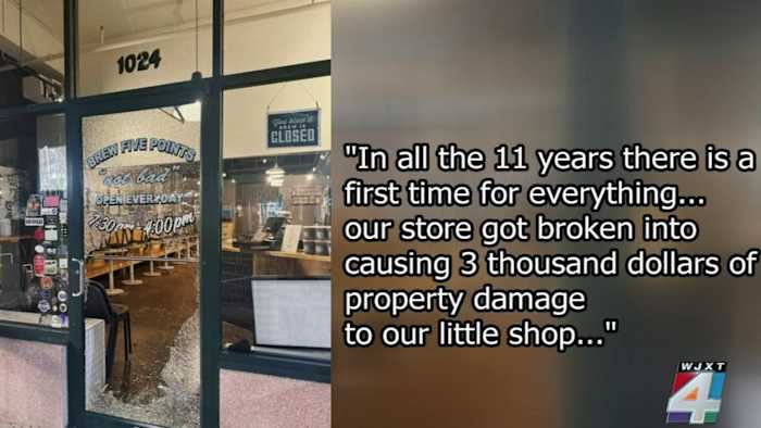 5 Points businesses on high alert after string of recent break ins; JSO investigating