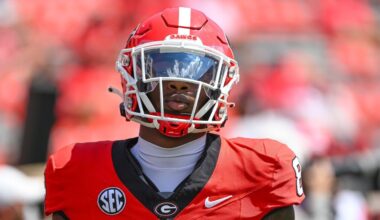 Georgia WR Colbie Young out indefinitely with leg fracture