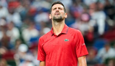 Novak Djokovic says he won't compete in Paris Masters