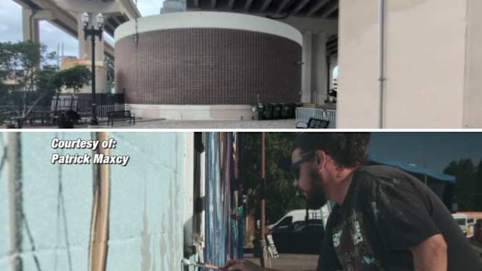 Artist chosen to paint new mural on JEA pump station under Fuller Warren Bridge