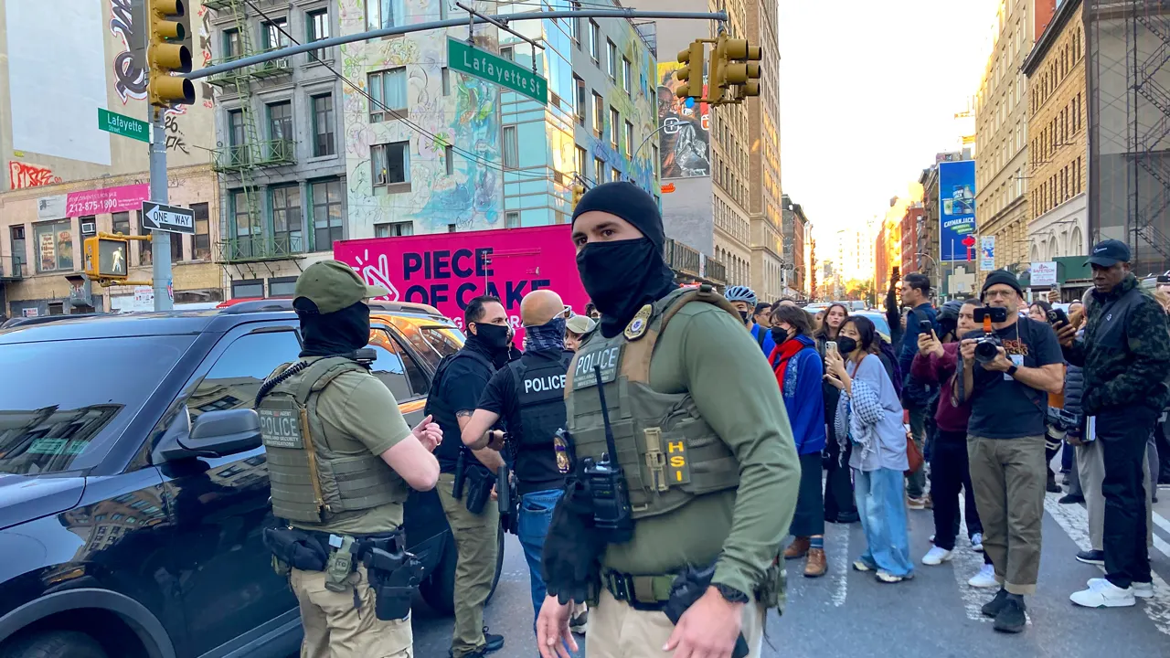 ICE raid in NYC results in arrests of 9 illegal immigrants, 4 protesters