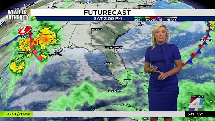 Fire danger high across our area, keeping a close eye on Melissa