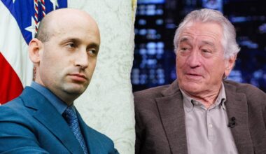 Stephen Miller fires back after Robert De Niro calls him a 'Nazi'