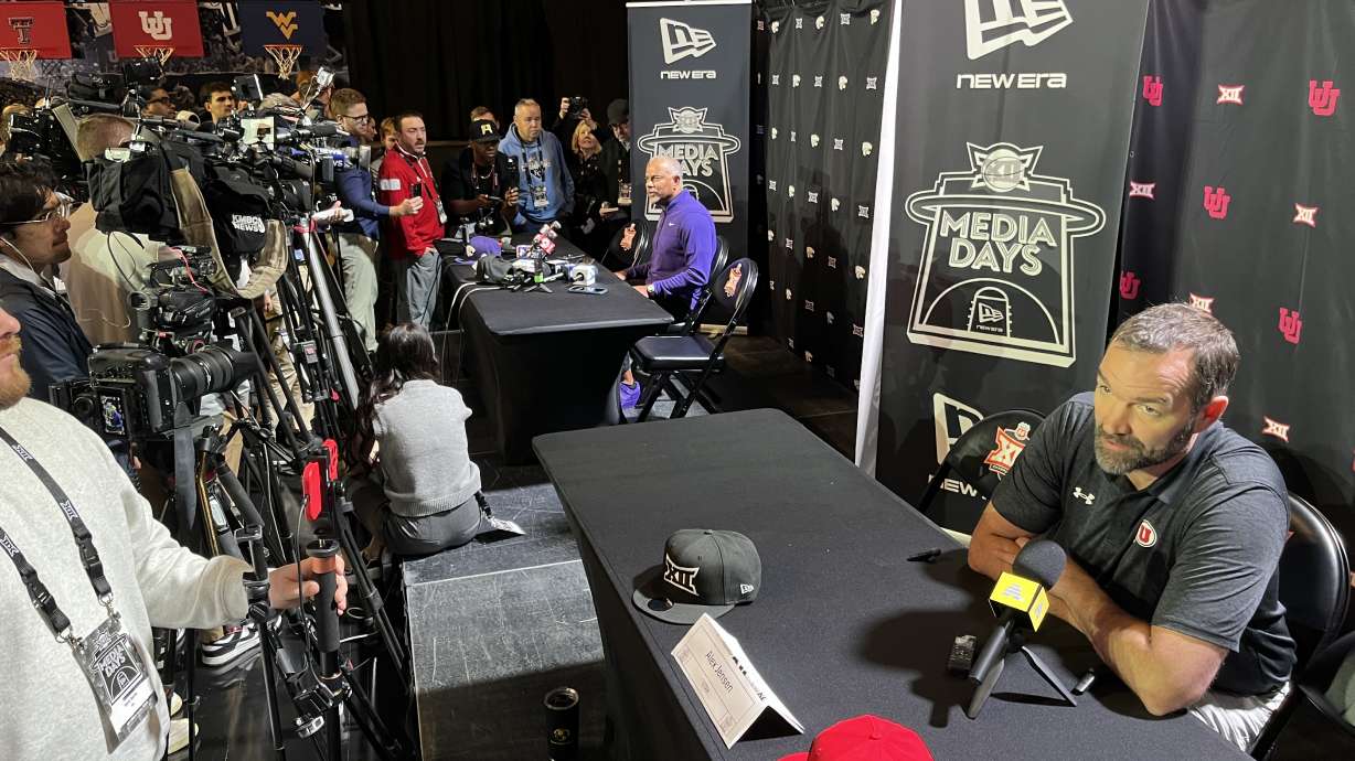 Picked 13th by league coaches, Utah's Alex Jensen should have patience in transition to Big 12