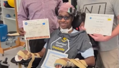 Shot in the head and paralyzed in Jacksonville, woman remains gracious