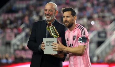 Golden Boot winner Messi bags brace, sends Miami to playoff win