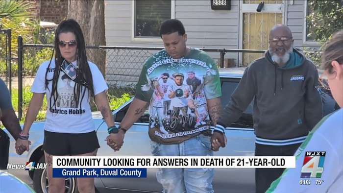 Community demands answers in fatal shooting of 21-year-old Jacksonville father