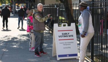 NYC voters flood polls on first day of early voting for mayor