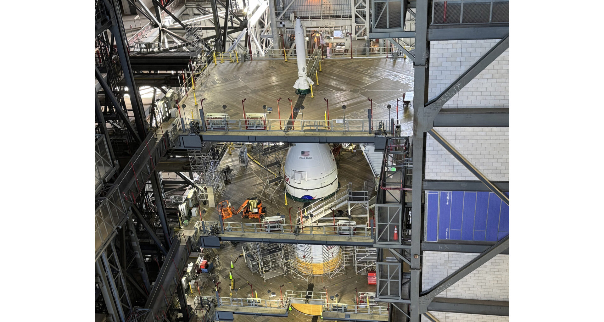 Orion Spacecraft Completes Major Stacking Milestone Ahead of Artemis II Mission