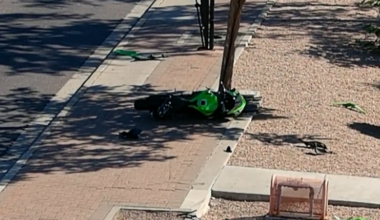 2 critically hurt in motorcycle crash in north Phoenix