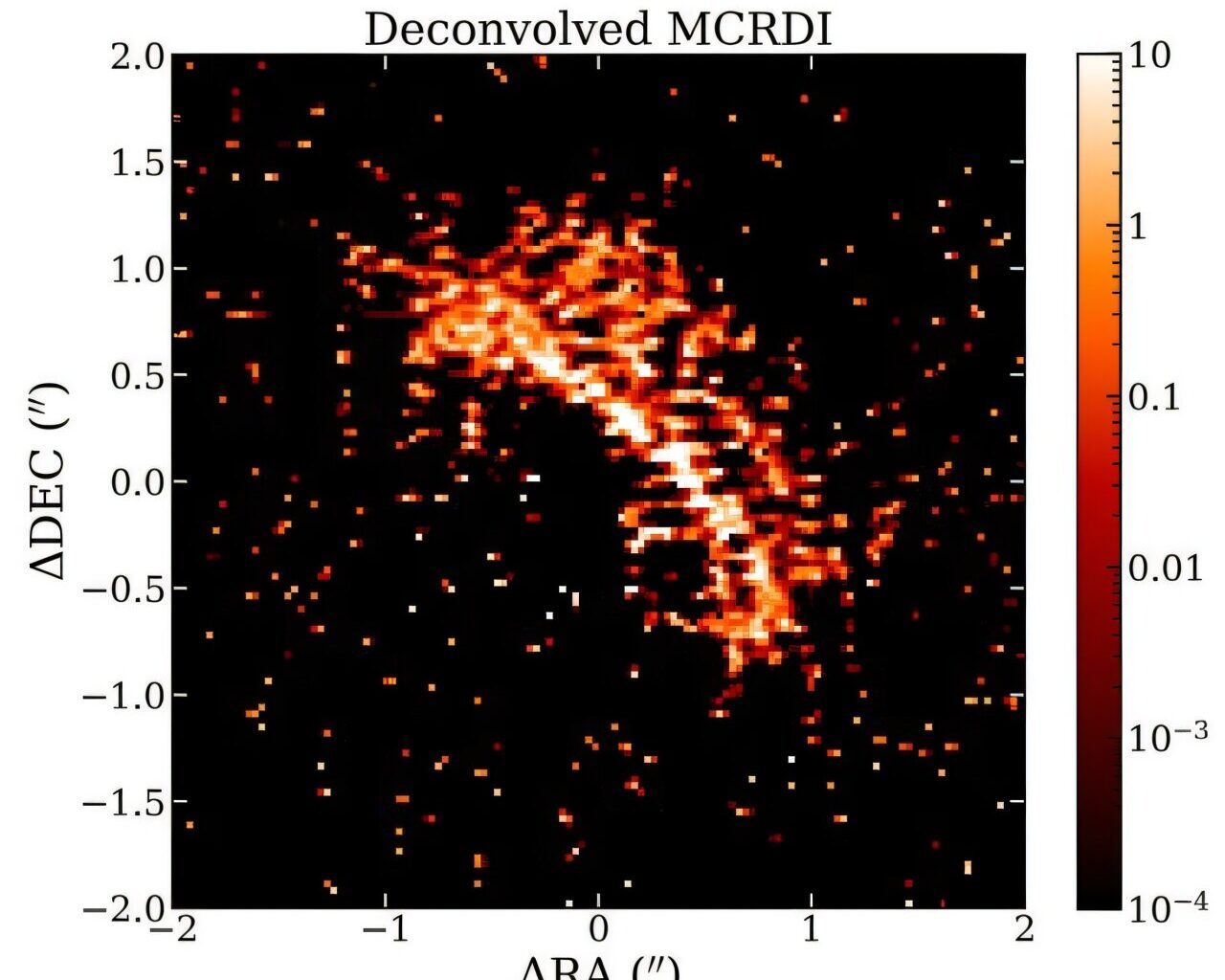 JWST observations discover large debris disk around nearby M dwarf