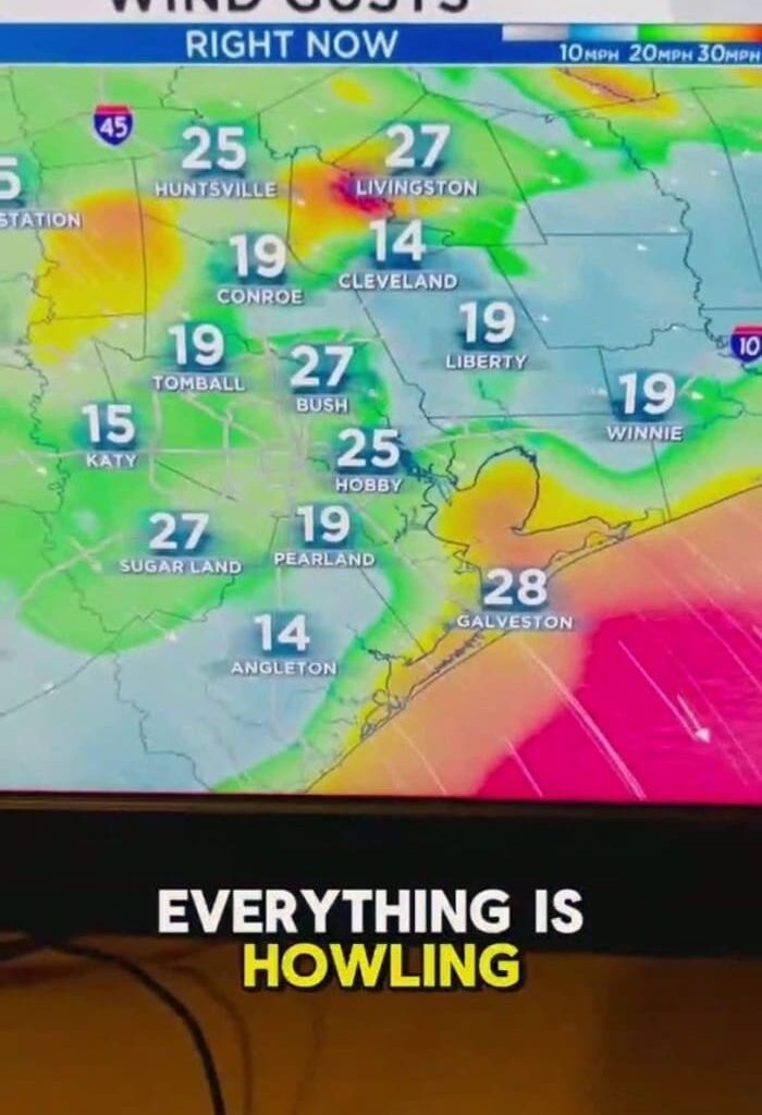 Houston! Fall is finally here with windy Wednesday and crisp temps