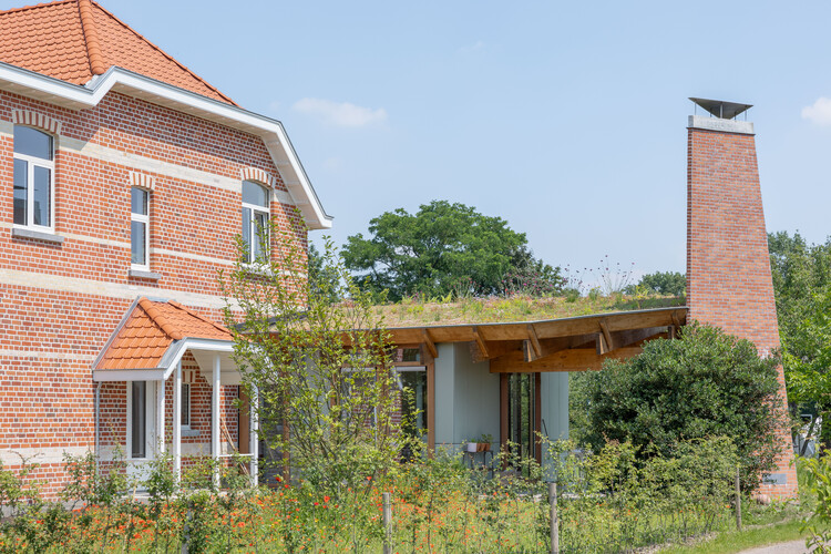 Hofbode II Semi-Detached House / Marge architecten - Exterior Photography, Brick, Garden