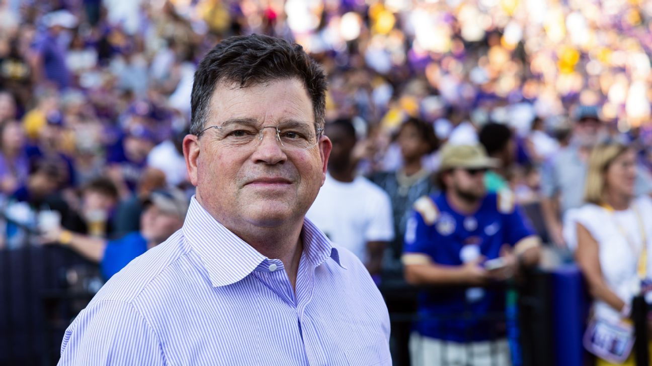 Woodward out as LSU's athletic director amid Landry's criticism