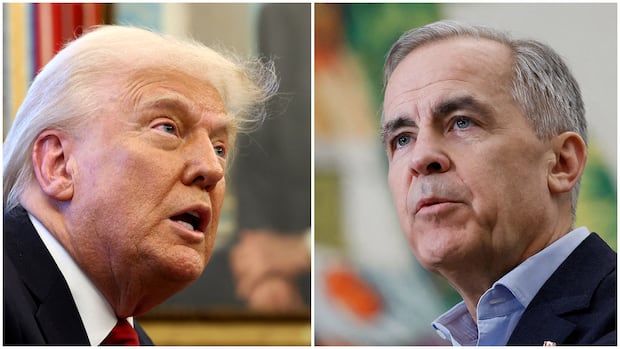 Trump says Carney apologized for Ford's anti-tariff ad