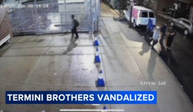 Suspects wanted for vandalism at Termini Brothers Bakery in South Philadelphia