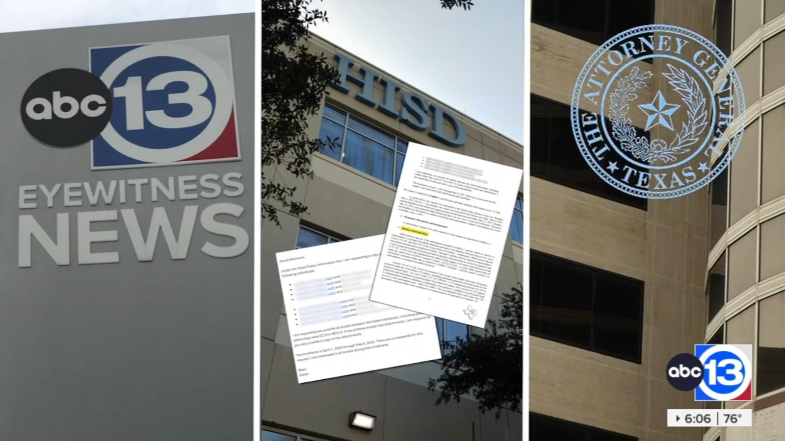 Houston ISD sues state AG to keep PR firm emails from 13 Investigates