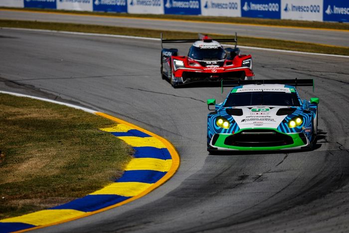 #19 van der Steur Racing Aston Martin Vantage GT3 Evo: Valentin Hasse-Clot, Anthony McIntosh, Rory van der Steur