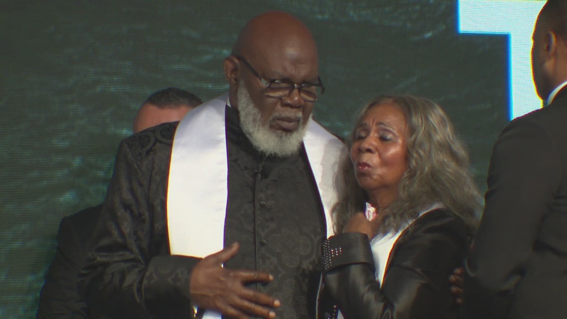 Bishop T.D. Jakes is well after leaving Potter's House service, church says