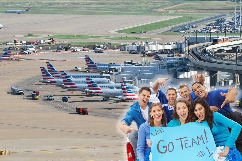 The Number One Best Airport For Sports Fans Is In Dallas/Fort Worth