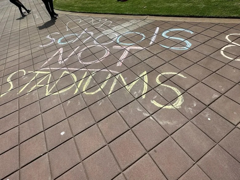 Since the 2016-2017 school year, when SoFi Stadium began construction, Inglewood’s public school enrollment has dropped from 9,000 to 7,000. (Courtesy of Fre’Drisha Dixon)