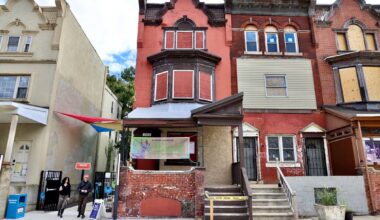 Repairs to John Coltrane House in Strawberry Mansion begin