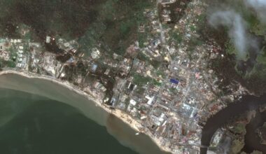 Hurricane Melissa's destruction in Jamaica seen in before-and-after satellite images