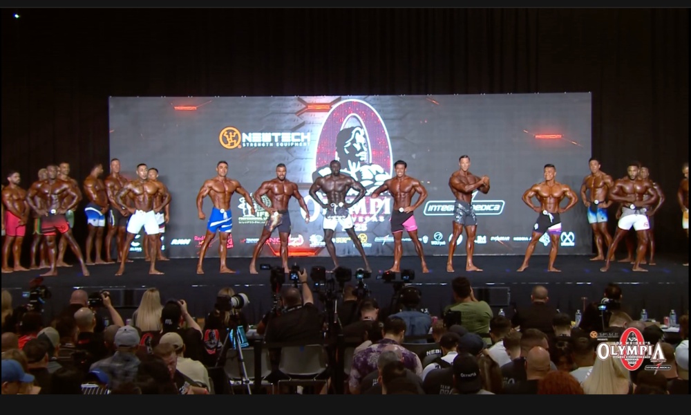 2025 Mens Physique Olympia Prejudging 7th Callout 2025 Mens Physique Olympia Prejudging 7th Callout