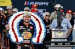 2025 Cup Talladega II Chase Briscoe victory lane (Credit: Sean Gardner/Getty Images via NASCAR Media)