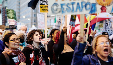 Chicago Protesters Take To The Streets To Denounce National Guard Deployment, ICE