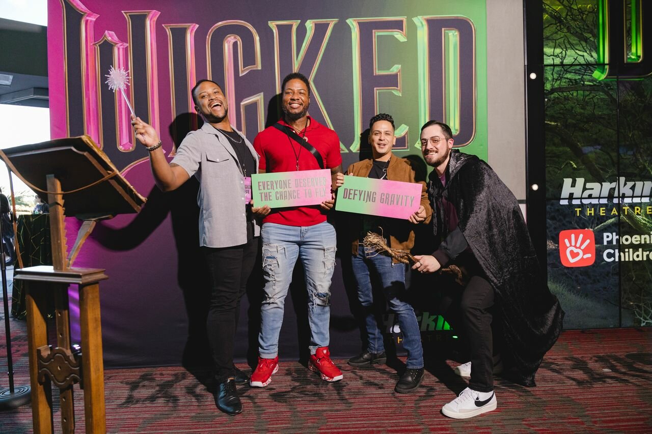 Viewers will get a free mocktail or cocktail, complimentary popcorn and a “Wicked”-themed goody bag with purchase of a ticket for an early screening of “Wicked: For Good” Nov. 19benefiting Phoenix Children’s.