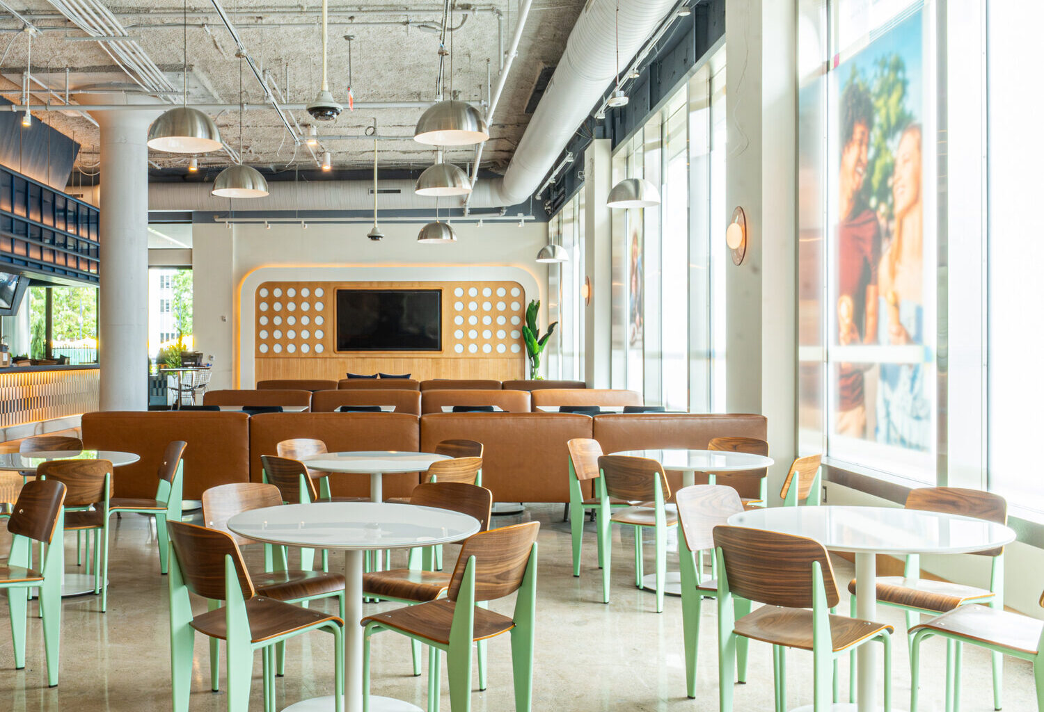 Gather Food Hall opens to the public this week.