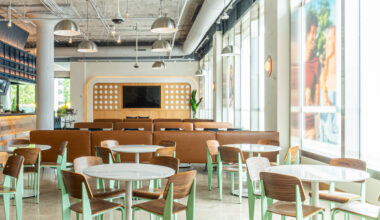 Gather Food Hall opens to the public this week.