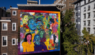 Finally on 13th, by artist Nile Livingston, is pictured at 306 South 13th Street.