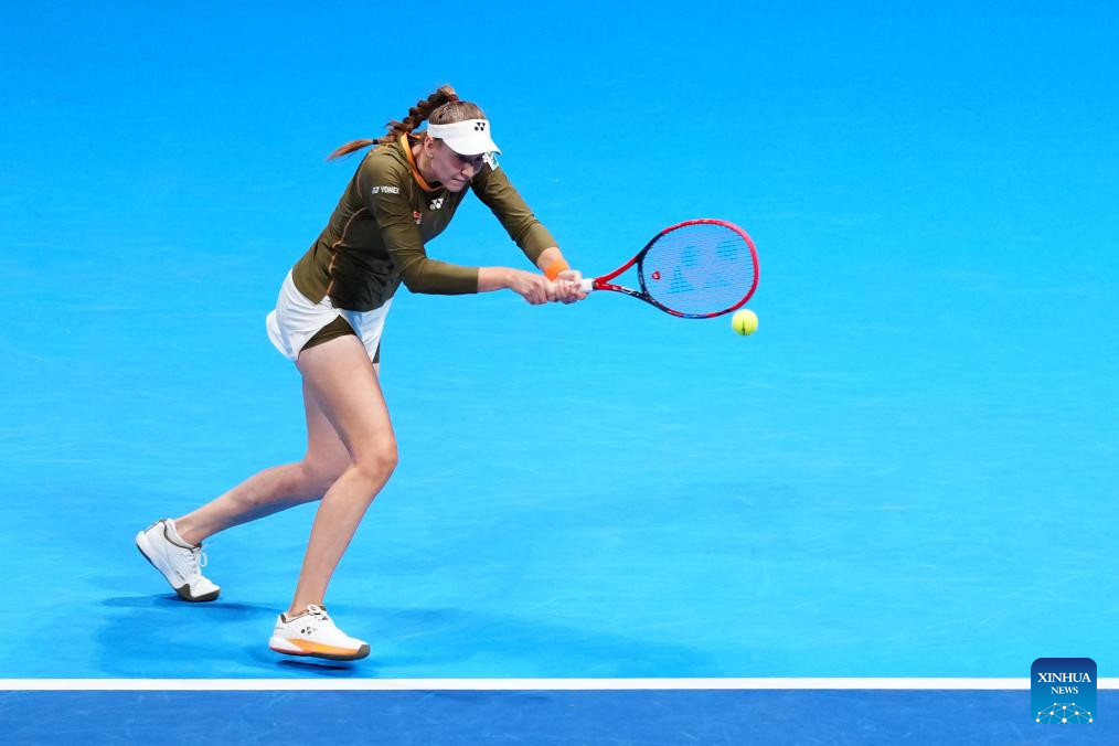 Highlights of women's singles quarterfinal matches at Pan Pacific Open tennis tournament-Xinhua