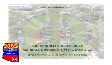 British Car Community Returns for an 8th Year to Support The Joy Bus