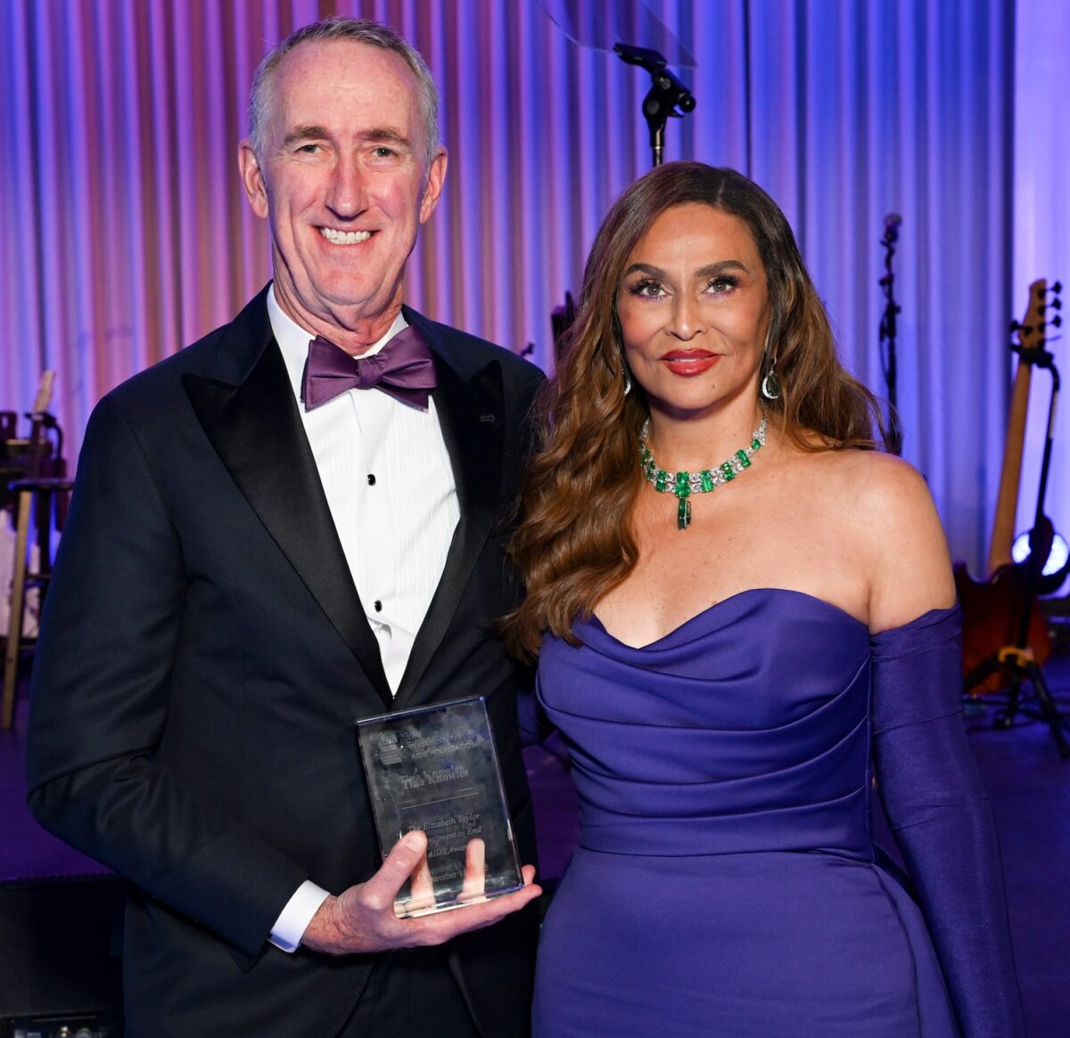 Daniel O'Day and Tina Knowles