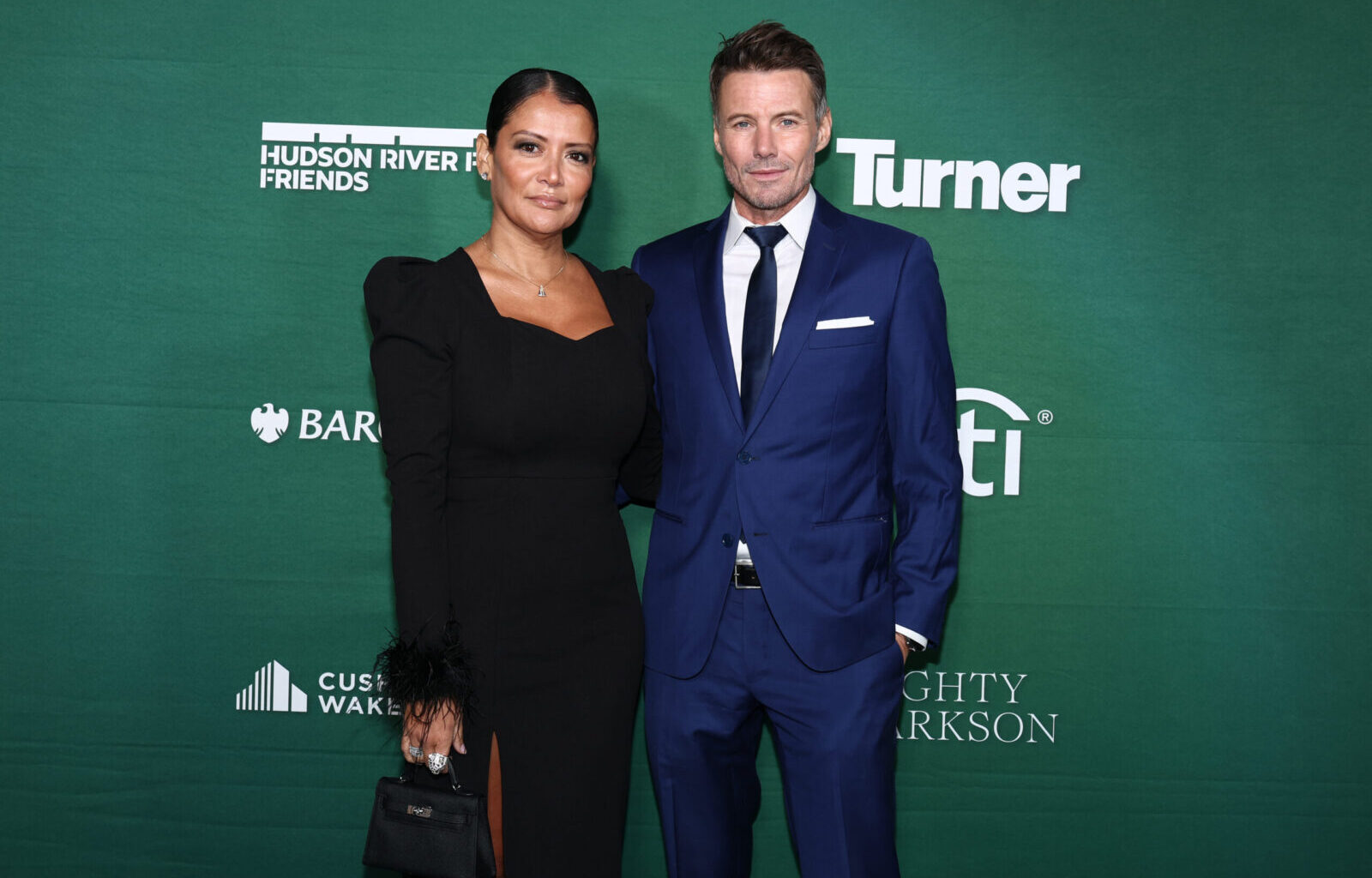 Keytt Lundqvist and Alex Lundqvist attend the Hudson River Park Friends 2025 GALA