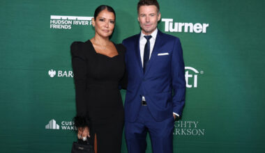 Keytt Lundqvist and Alex Lundqvist attend the Hudson River Park Friends 2025 GALA