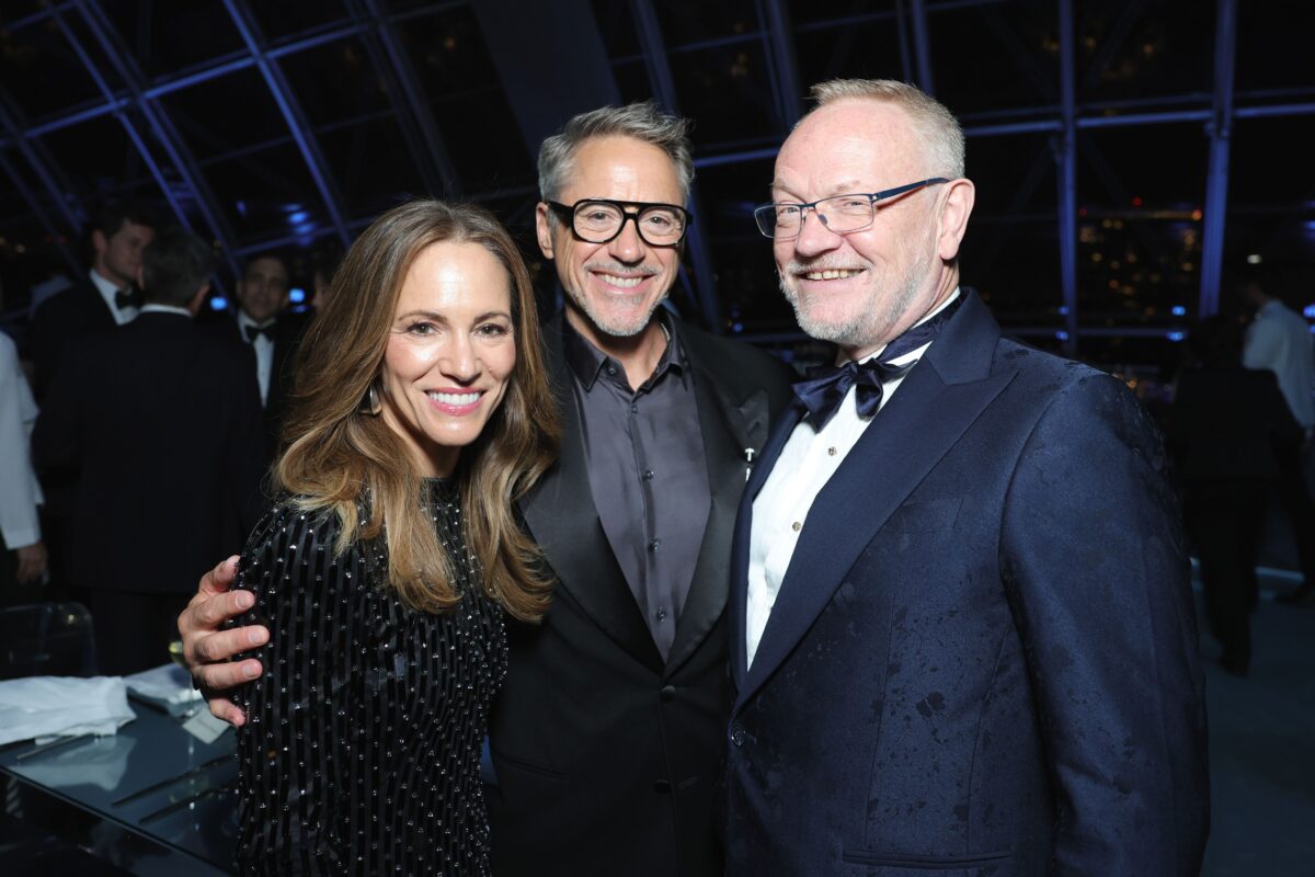 Susan Downey, Robert Downey Jr., and Jared Harris