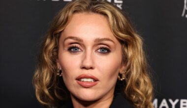 Miley Cyrus Takes the Plunge Into Power Suiting