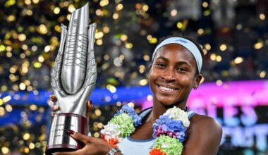 Coco Gauff wins the Wuhan Open in an all-American final against Jessica Pegula