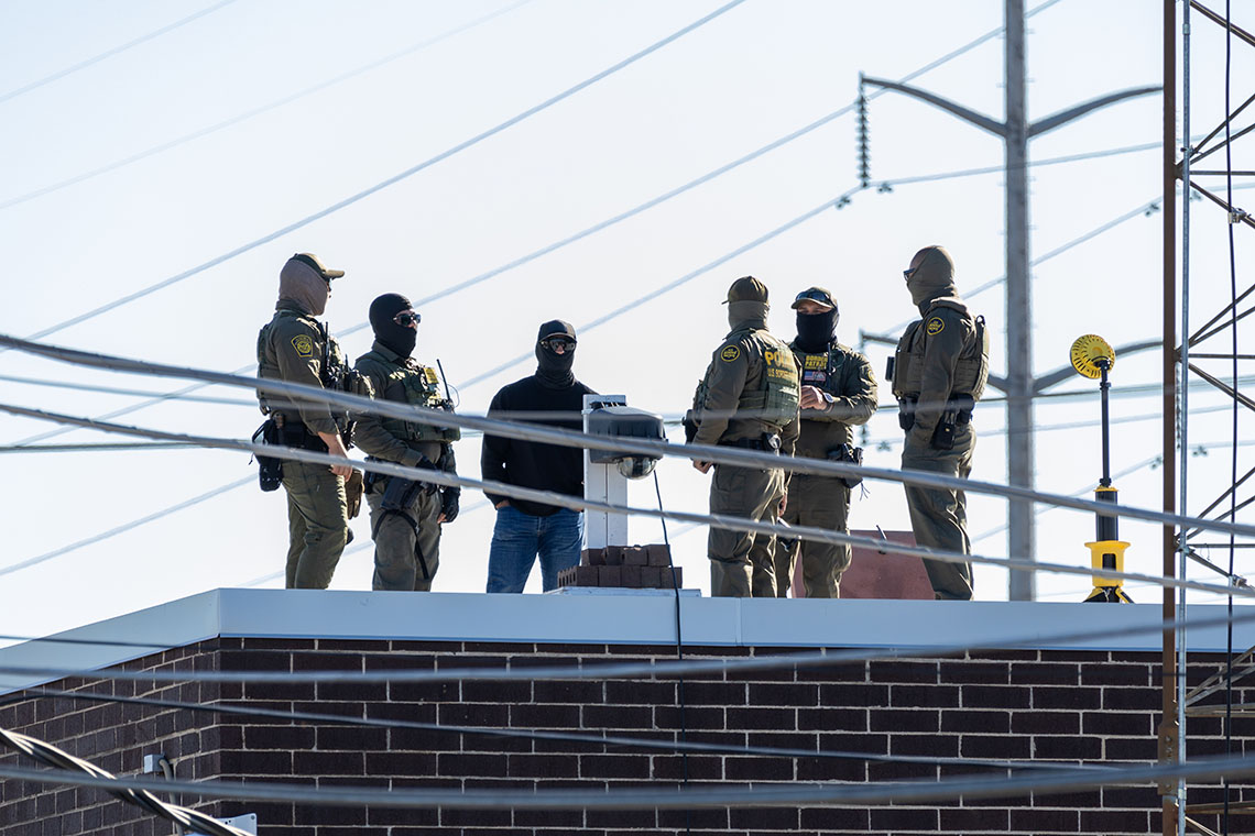 Immigration officials seek to justify use of force on Chicago-area protesters