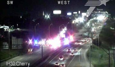 Driver killed in fiery rollover crash on I-30 in west Fort Worth, police say